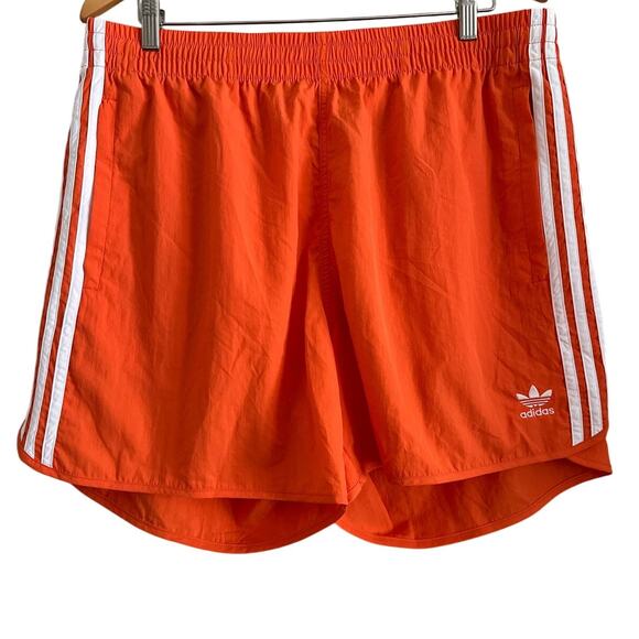 Adidas Originals Unlined Men's Orange Athletic Shorts - Size XL - NWT - Picture 1 of 9